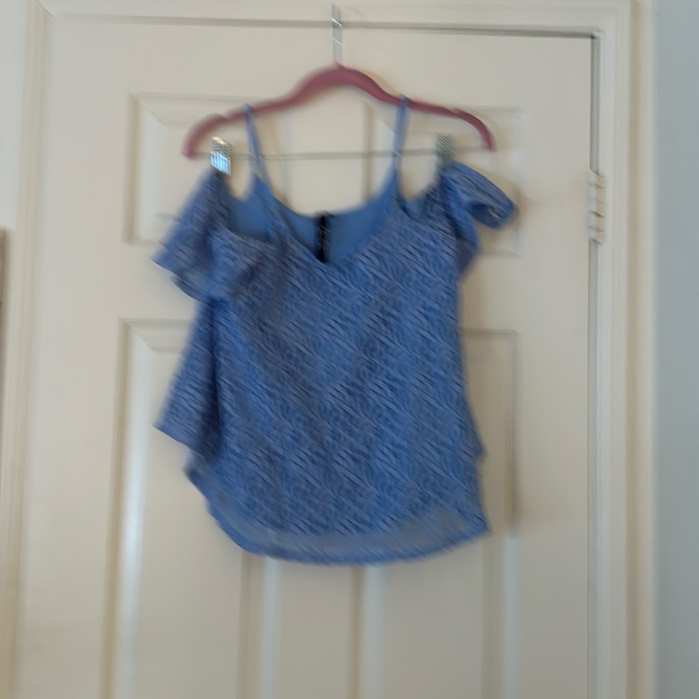 Cold shoulder blouse